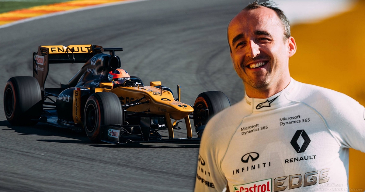 Resultado de imagen de robert kubica renault f1