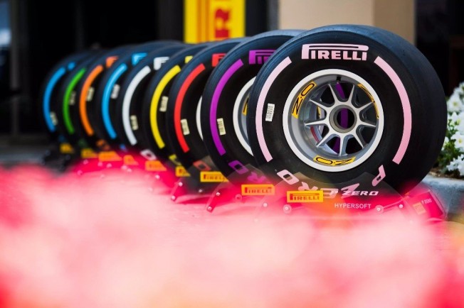 Pirelli expone sus siete compuestos de seco para 2018