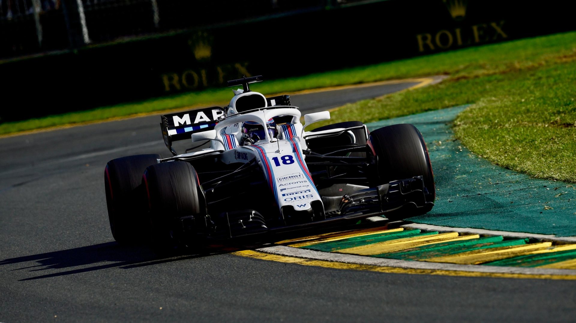 Lance Strol con Williams en Australia