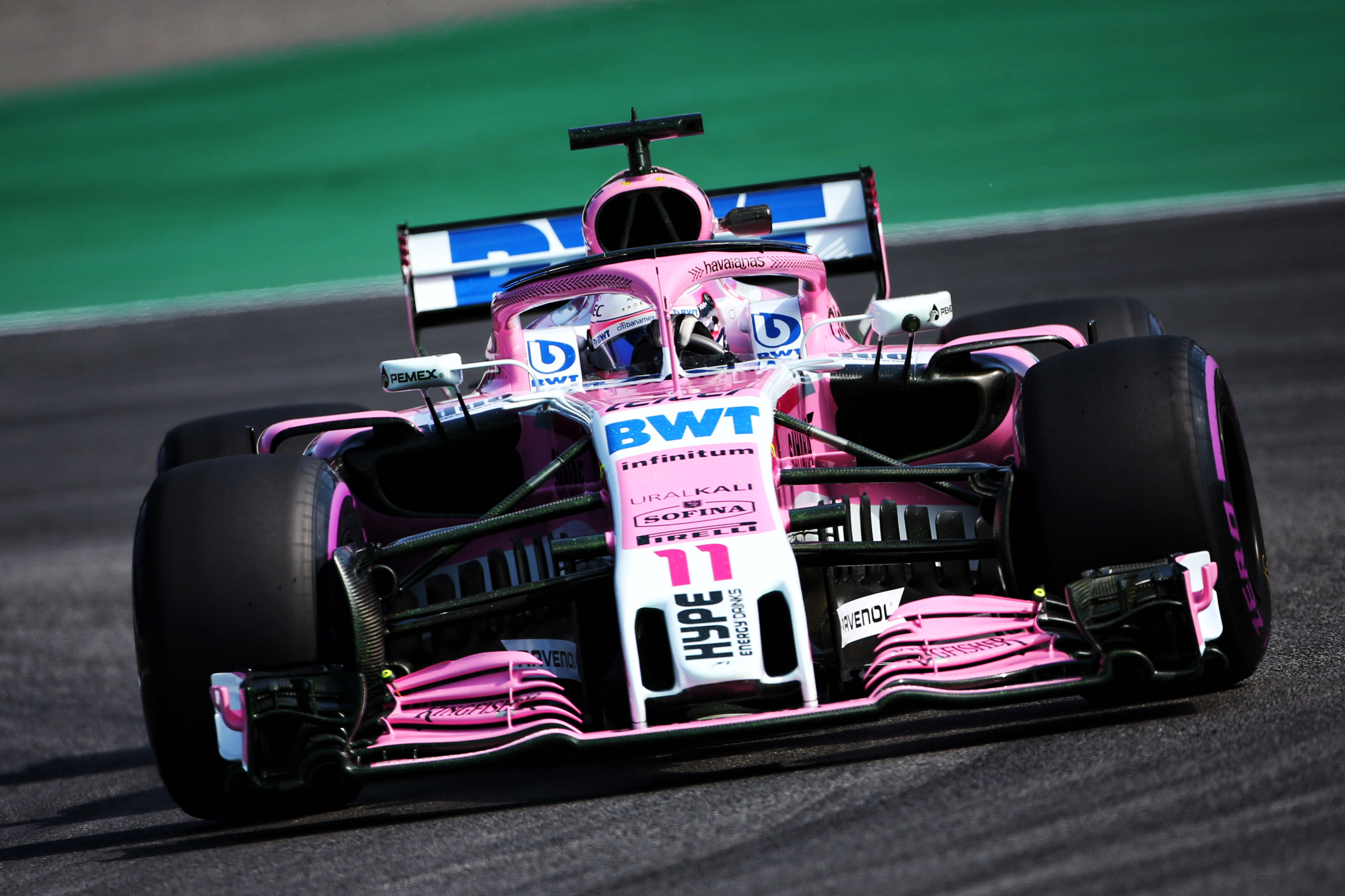 Force India en los entrenamientos