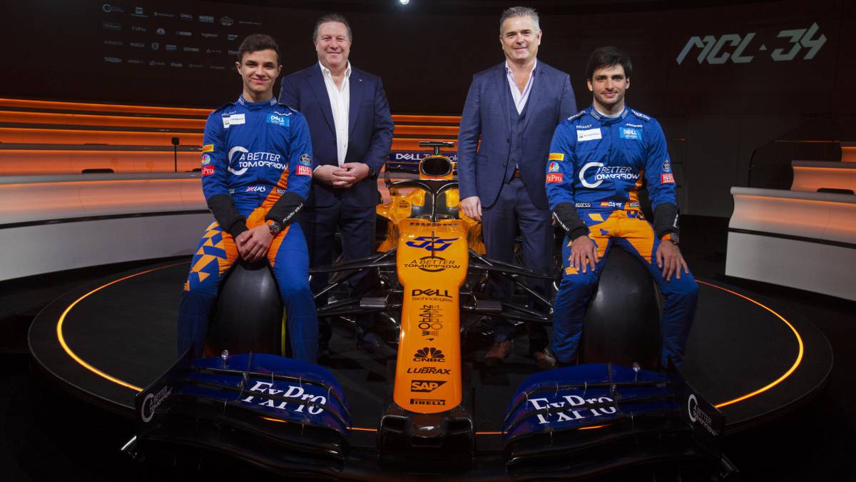 Presentación del MCL34// Fuente: @McLarenF1