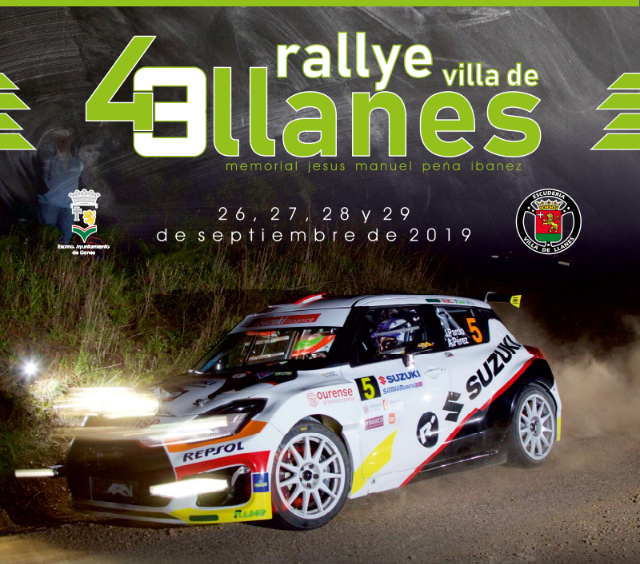 Cartel del 43º Rallye de Llanes