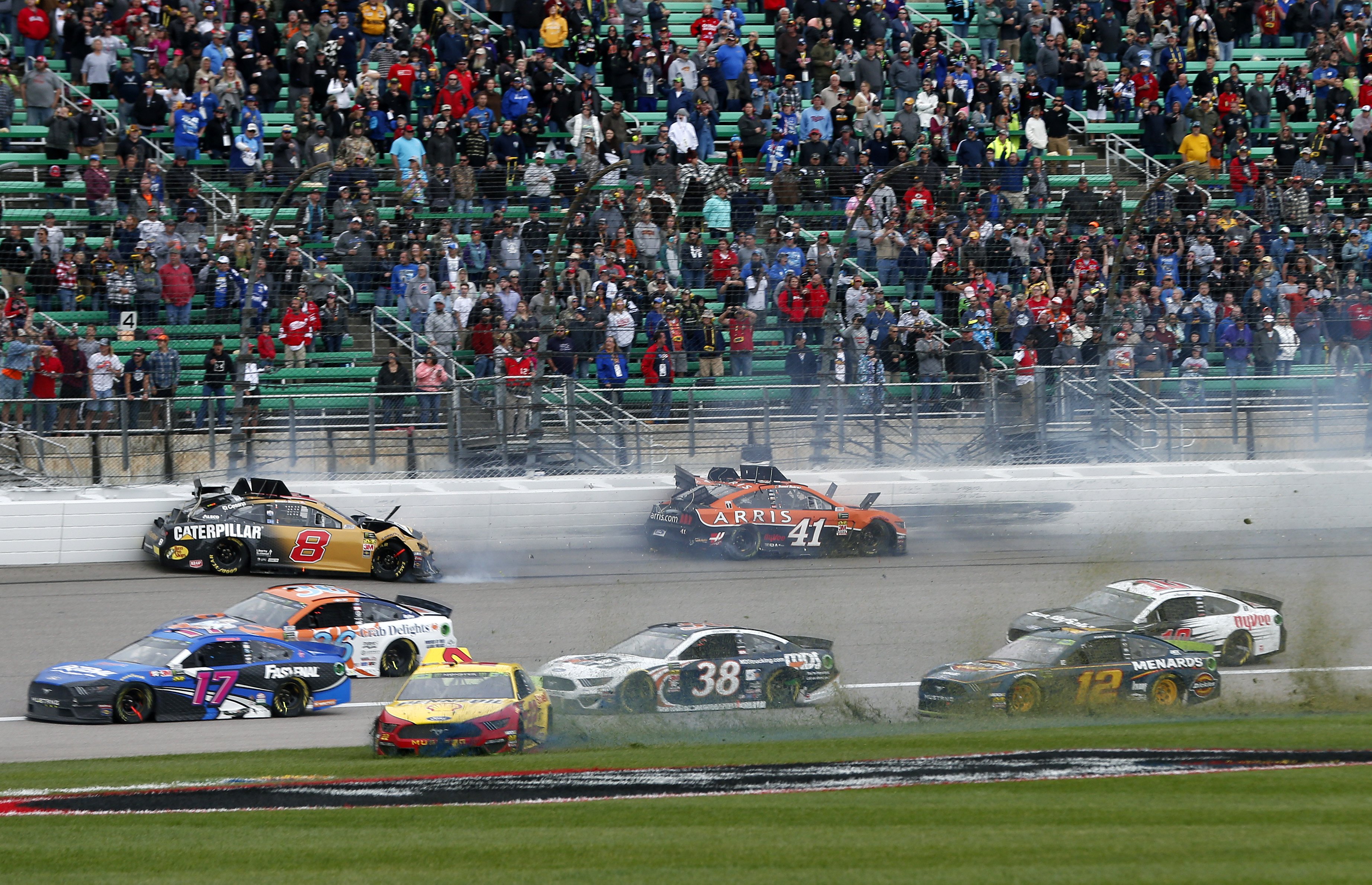 NASCAR en Kansas. Playoff 2019.